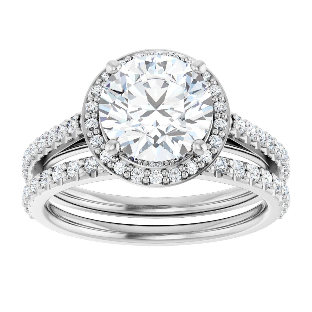 Halo-Style Engagement Ring