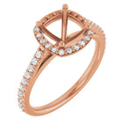 Halo-Style Engagement Ring