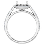 Halo-Style Engagement Ring