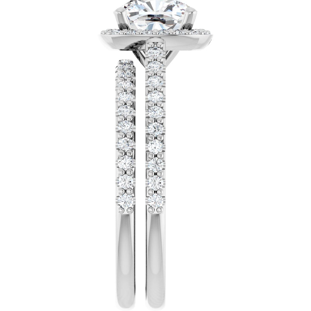 Halo-Style Engagement Ring