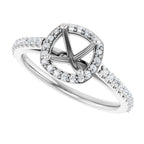 Halo-Style Engagement Ring