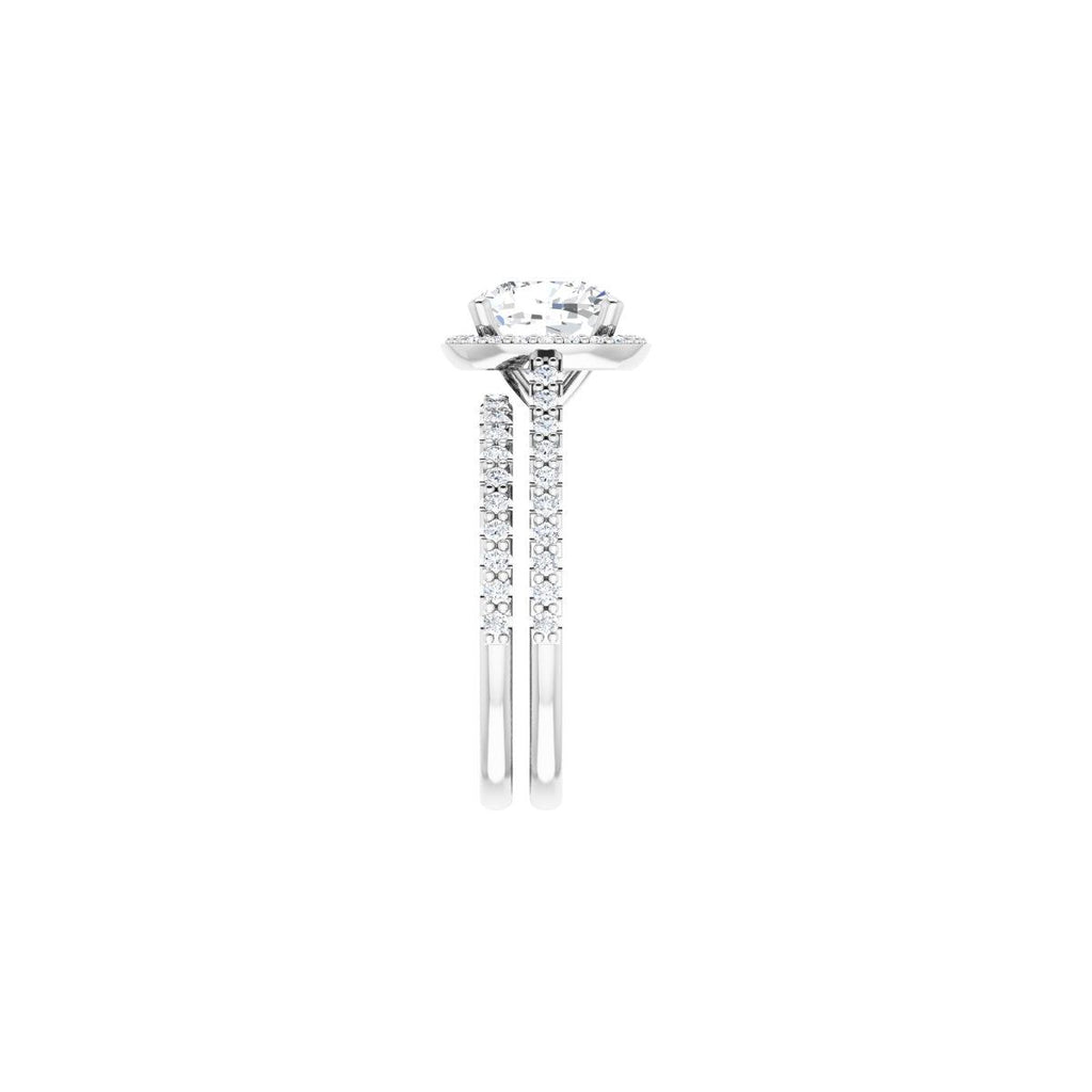 Halo-Style Engagement Ring