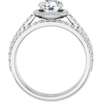 Halo-Style Engagement Ring