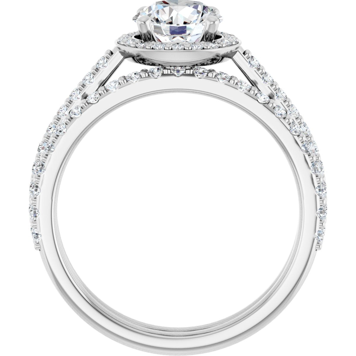 Halo-Style Engagement Ring