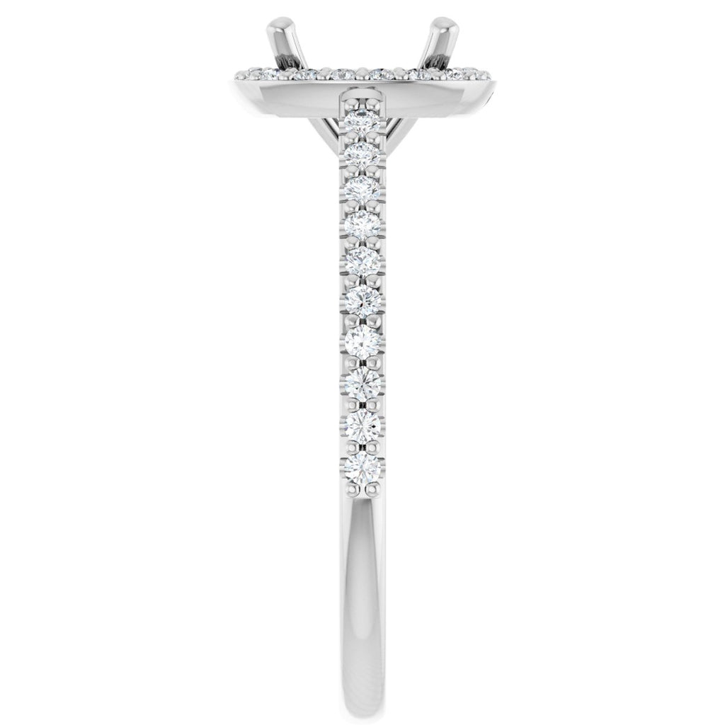 Halo-Style Engagement Ring