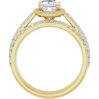 Halo-Style Engagement Ring