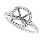 Halo-Style Engagement Ring