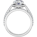 Halo-Style Engagement Ring