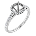 Halo-Style Engagement Ring