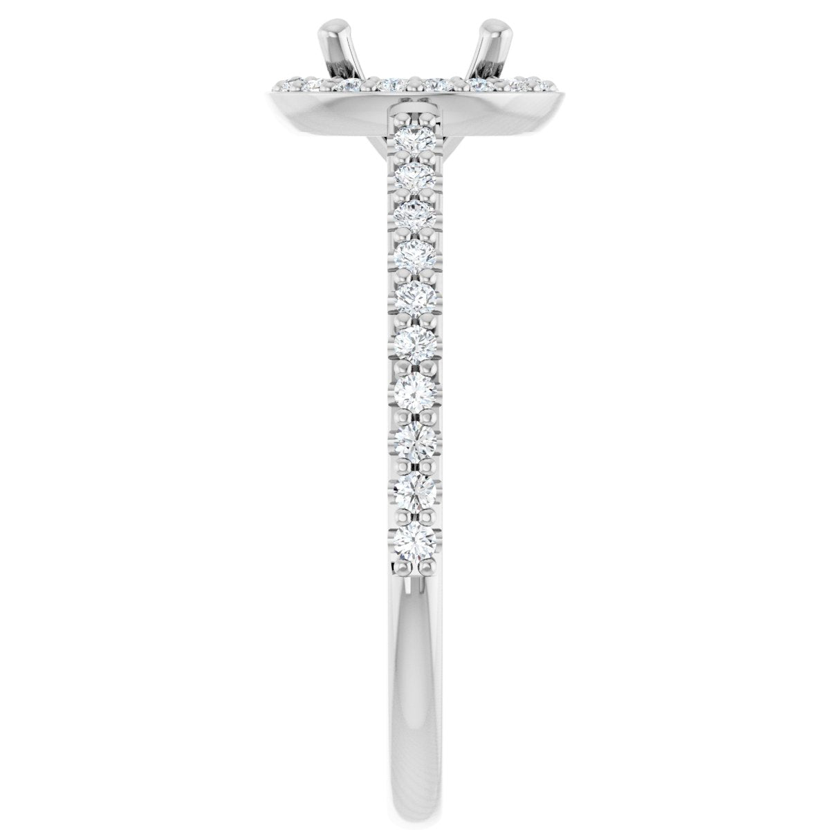 Halo-Style Engagement Ring