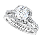 Halo-Style Engagement Ring