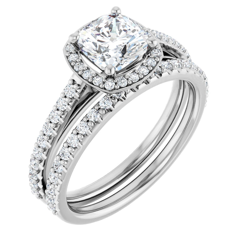 Halo-Style Engagement Ring