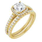 Halo-Style Engagement Ring