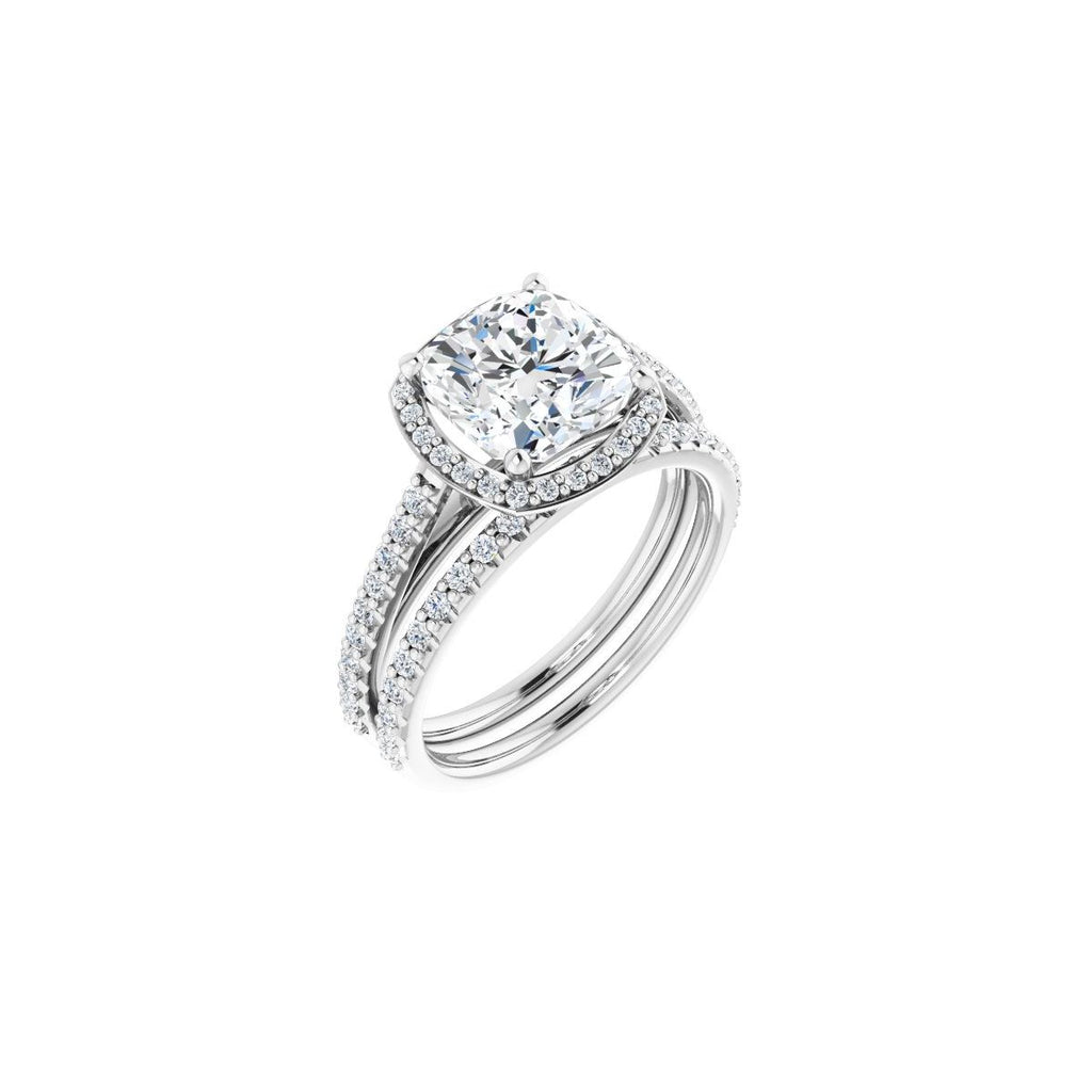 Halo-Style Engagement Ring