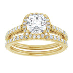 Halo-Style Engagement Ring
