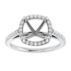 Halo-Style Engagement Ring