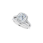 Halo-Style Engagement Ring