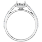 Halo-Style Engagement Ring