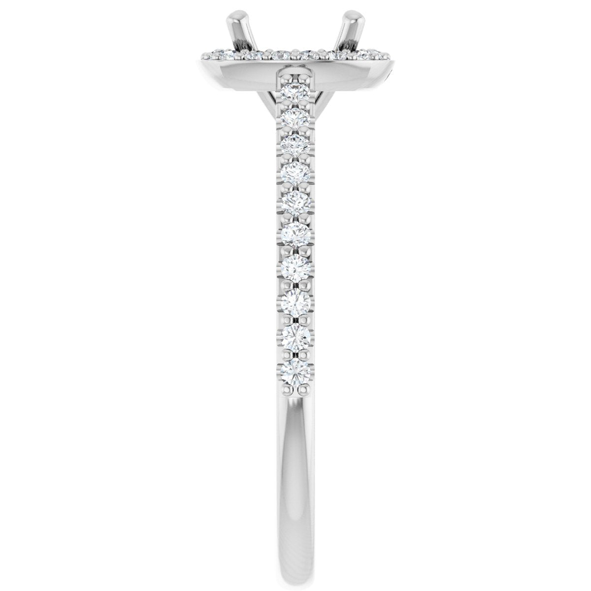 Halo-Style Engagement Ring