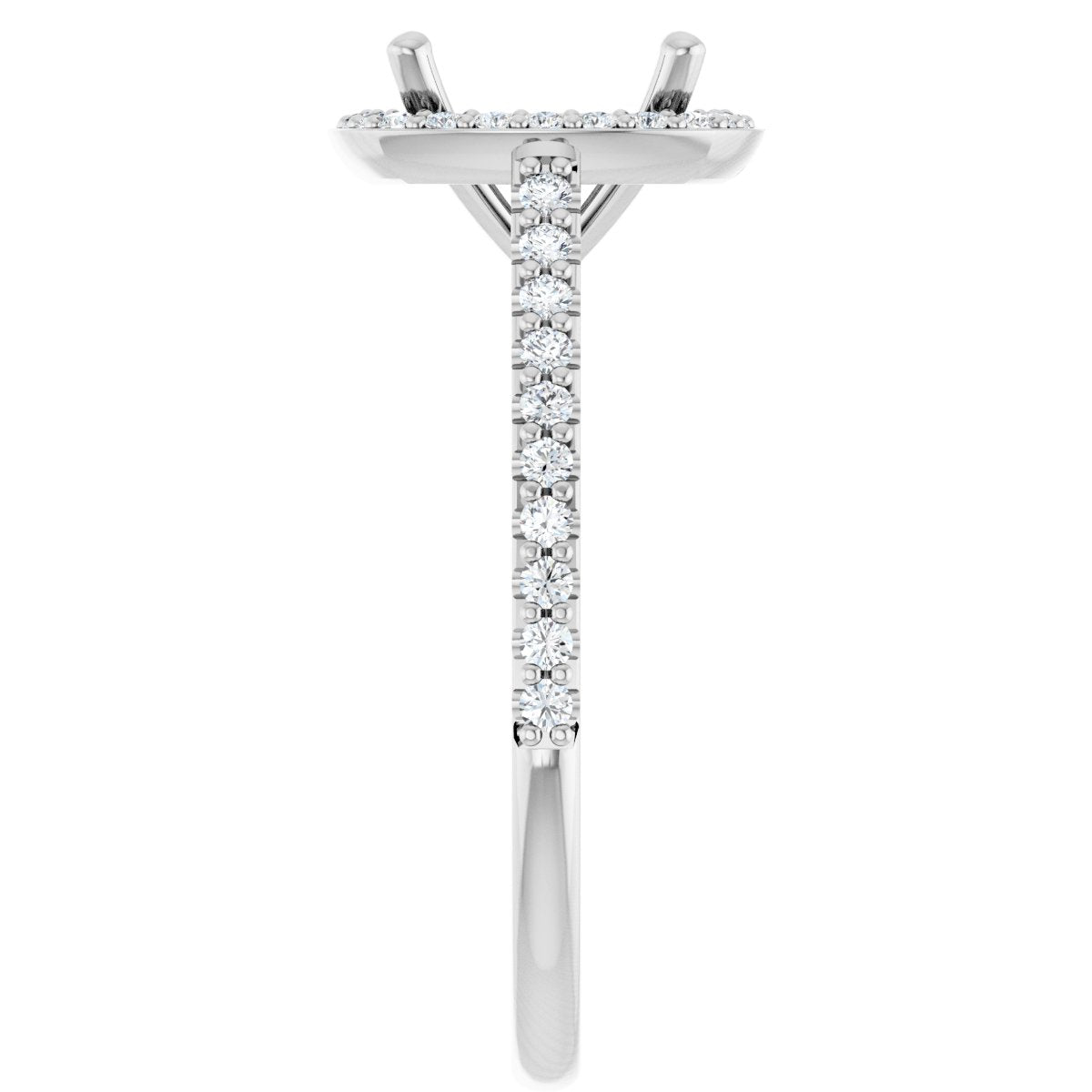 Halo-Style Engagement Ring