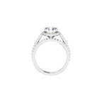 Halo-Style Engagement Ring