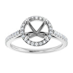 Halo-Style Engagement Ring