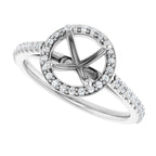 Halo-Style Engagement Ring