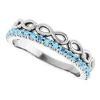 Infinity-Inspired Stackable Ring