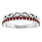 Infinity-Inspired Stackable Ring