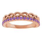 Infinity-Inspired Stackable Ring