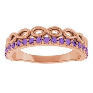 Infinity-Inspired Stackable Ring