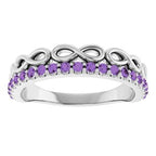 Infinity-Inspired Stackable Ring