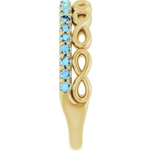 Infinity-Inspired Stackable Ring