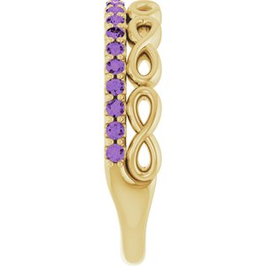 Infinity-Inspired Stackable Ring