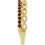 Infinity-Inspired Stackable Ring