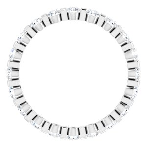 Channel-Set Eternity Band