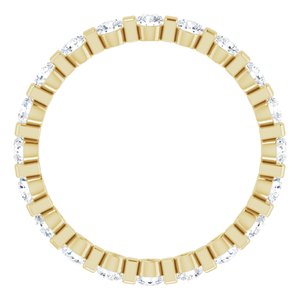 Channel-Set Eternity Band