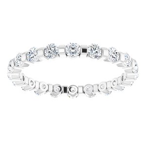 Channel-Set Eternity Band
