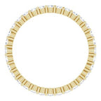 Channel-Set Eternity Band