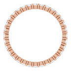 Channel-Set Eternity Band