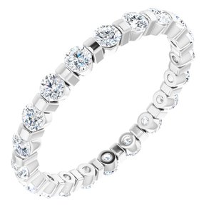 Channel-Set Eternity Band