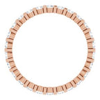 Channel-Set Eternity Band