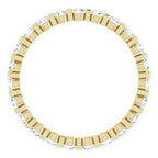 Channel-Set Eternity Band