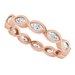 Bezel-Set Eternity Band