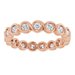 Bezel-Set Eternity Band