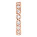Bezel-Set Eternity Band