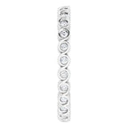 Bezel-Set Eternity Band
