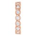 Bezel-Set Eternity Band
