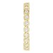 Bezel-Set Eternity Band