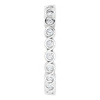 Bezel-Set Eternity Band